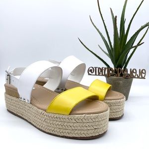 Steve Madden Fifer Espadrilles Platform Sandals 8.5